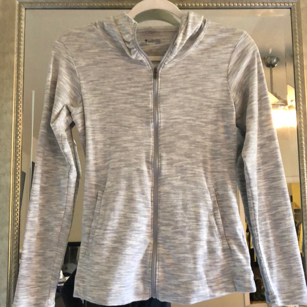 Columbia hooded zip sweatshirt